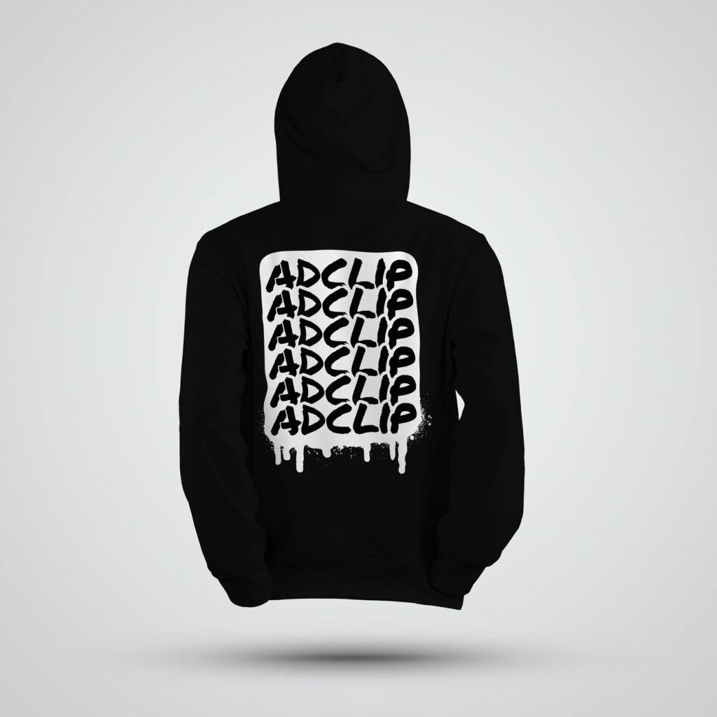 adclip hoodie textilien