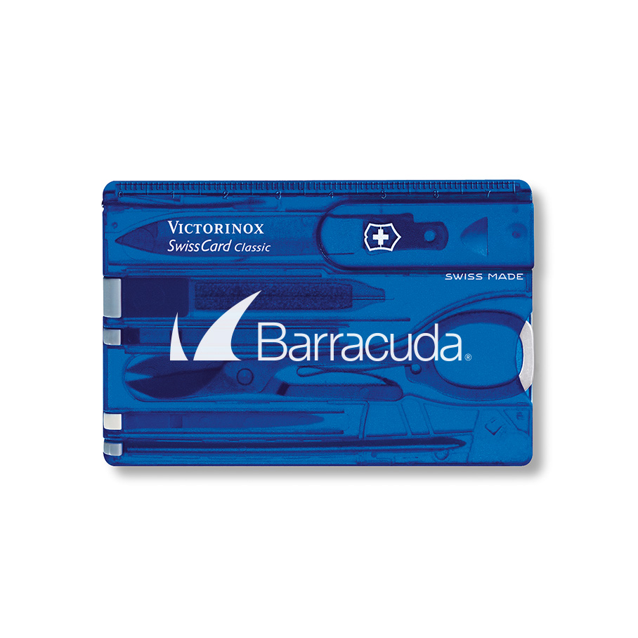 Premium-Geschenk Victorinox Swisscard blau
