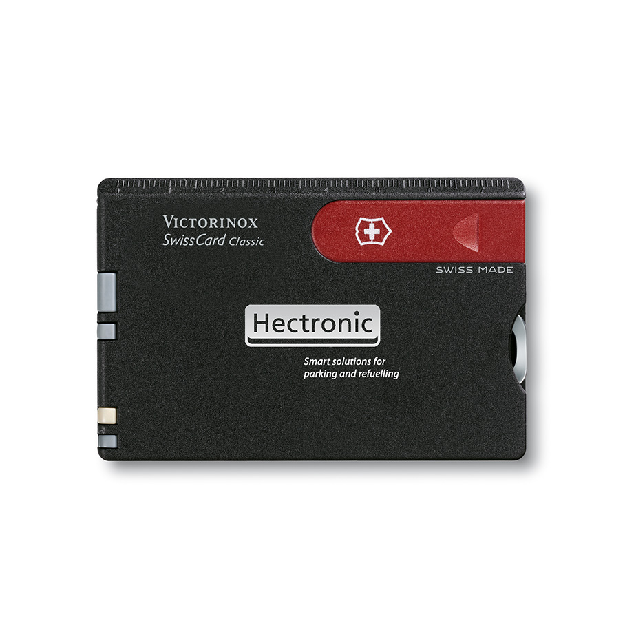 Premium-Geschenk Victorinox Swisscard schwarz/rot