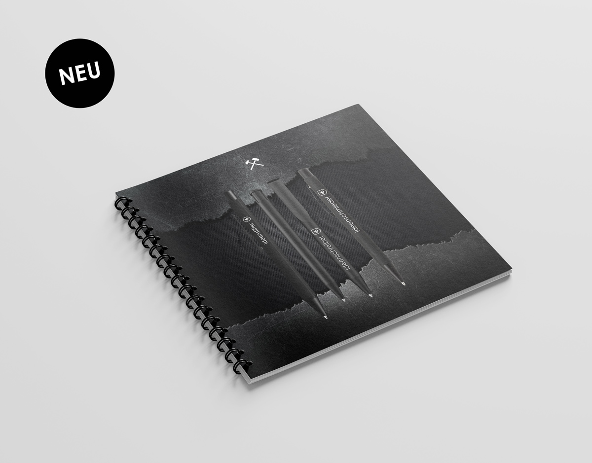 Ideenschmiede Werbeagentur - Kugelschreiber-Katalog